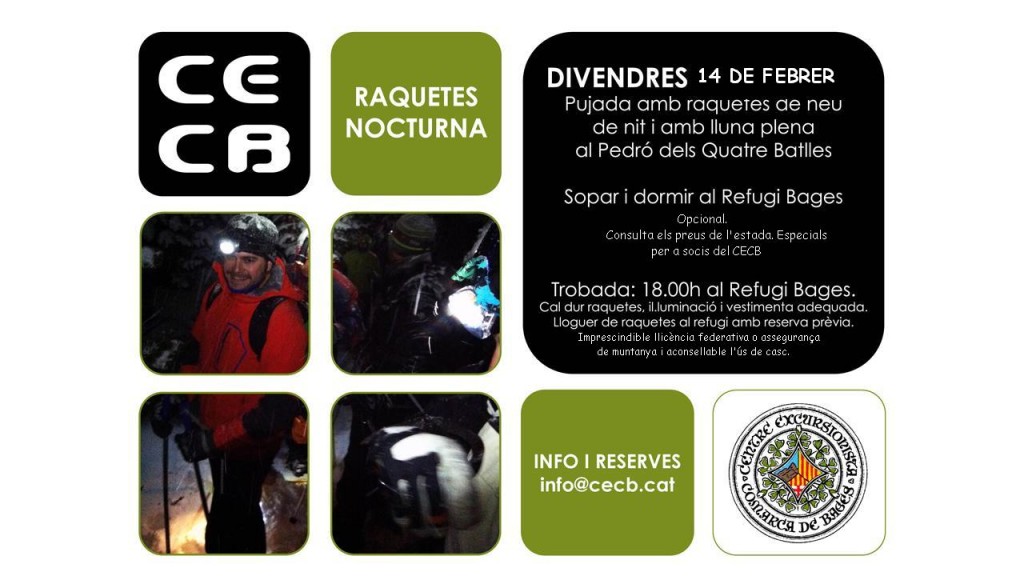 CECB RAQUETES NOCTURNA FEBRER 2014