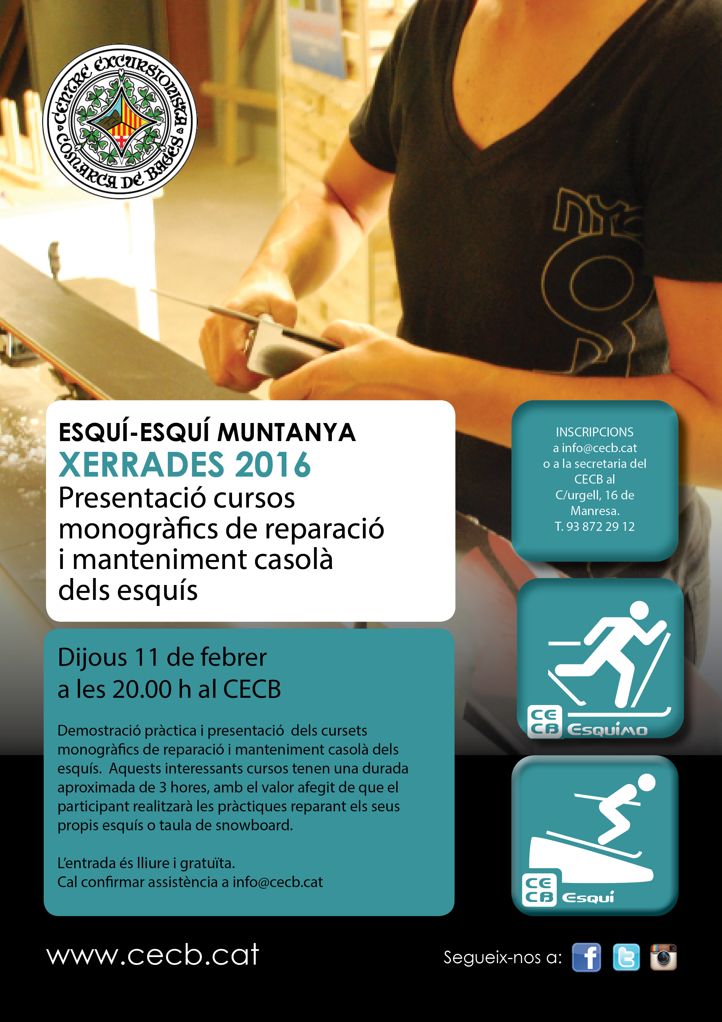 CECB XERRADES 2016 REPARACIÓ ESQUI