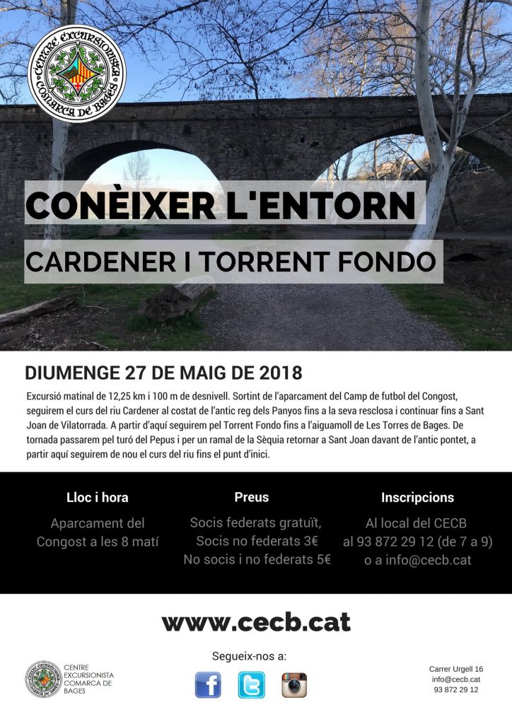 Caminada al Cardener i Torrent Fondo