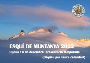 ESQUÍ DE MUNTANYA