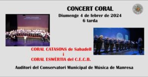 CONCERT CORAL